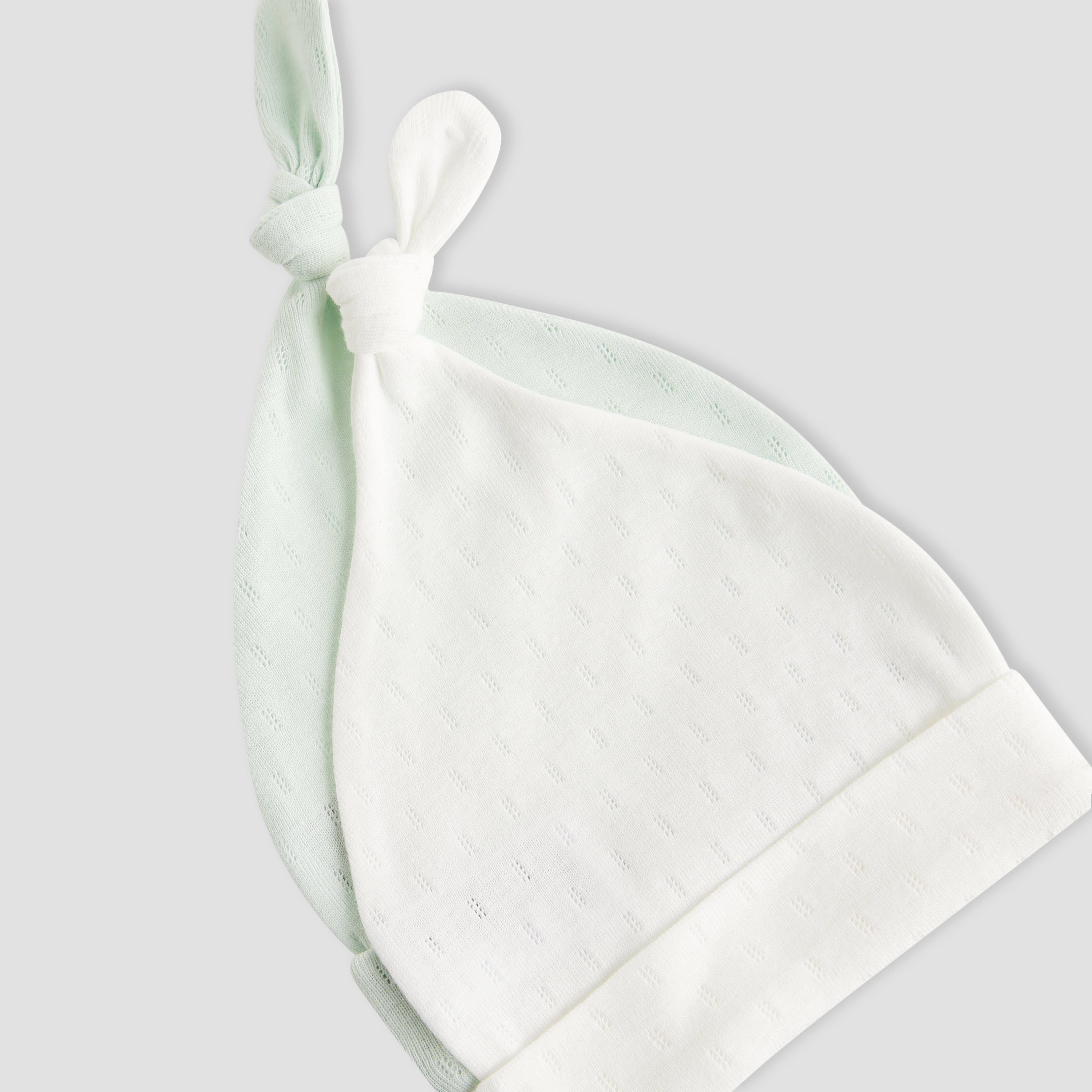 Juniors Boys Cap with Knot Detail - Cotton - Set of 2-baby-boys-accessories-caps-image-5