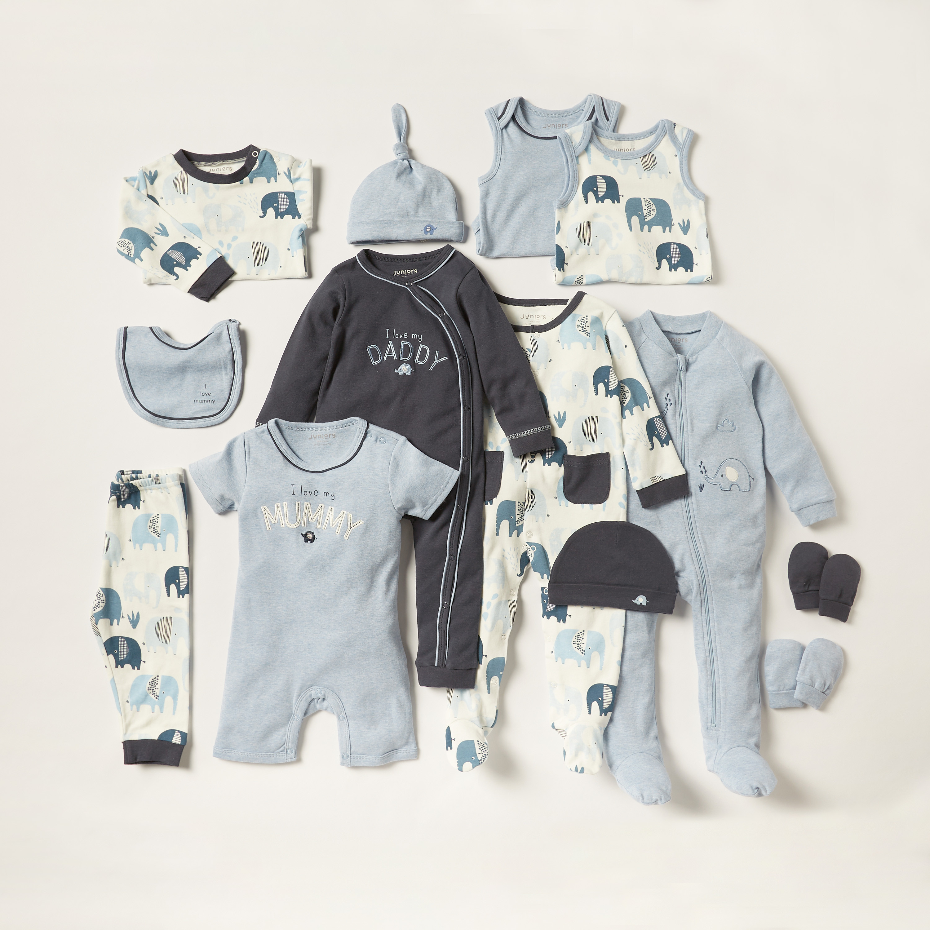 Juniors Printed Sleeveless Bodysuit with Round Neck - Set of 2-baby-boys-clothing-bodysuits-image-6