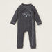 Juniors Embroidered Closed Feet Sleepsuit with Round Neck and Long Sleeves-Sleepsuits-thumbnail-0