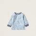 Juniors Whale Print Long Sleeves T-shirt and Pyjamas Set-Pyjama Sets-thumbnail-1