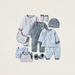 Juniors Whale Print Long Sleeves T-shirt and Pyjamas Set-Pyjama Sets-thumbnail-5
