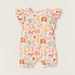 Juniors Animal Print Crew Neck Romper with Cap Sleeves-Rompers%2C Dungarees and Jumpsuits-thumbnail-0