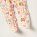 Juniors All Over Print Closed Feet Sleepsuit with Round Neck and Long Sleeves-Sleepsuits-thumbnail-2