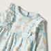 Juniors All-Over Print Dress with Ruffles and Button Closure-Dresses%2C Gowns and Frocks-thumbnail-1