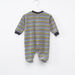 Juniors Striped Long Sleeves Sleepsuit-Sleepsuits-thumbnail-2