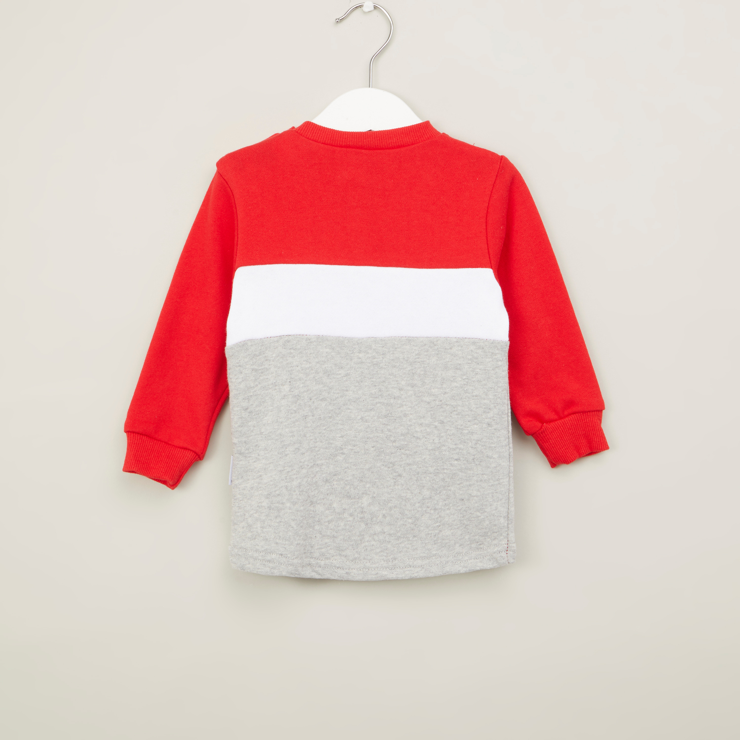تيشيرت بنمط قوالب ملوّنة وأكمام طويلة  من جونيورز-baby-boys-clothing-tshirtsandpolos-image-3