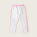 Juniors Dual Tone Pants with Elasticated Waistband-Pants-thumbnail-2