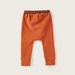 Juniors Textured Joggers with Striped Waist and Drawstring Closure-Joggers-thumbnail-2
