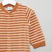 Juniors Striped Closed Feet Sleepsuit with Long Sleeves-Sleepsuits-thumbnail-1