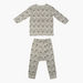 Juniors Printed Front Open T-shirt and Pyjama Set-Pyjama Sets-thumbnail-1