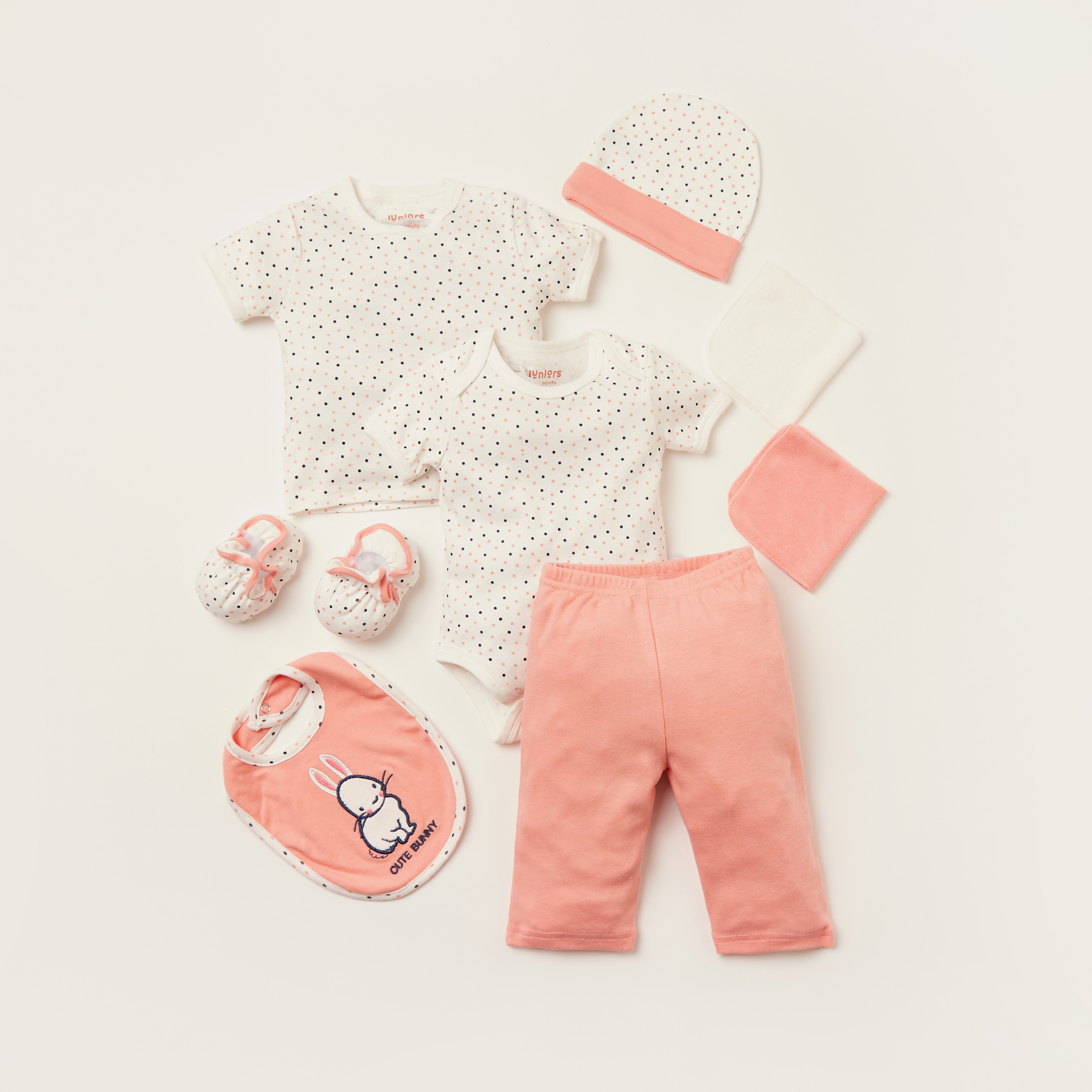 Juniors Printed 8-Piece Apparel Set-baby-girls-clothing-setsandcoords-image-1