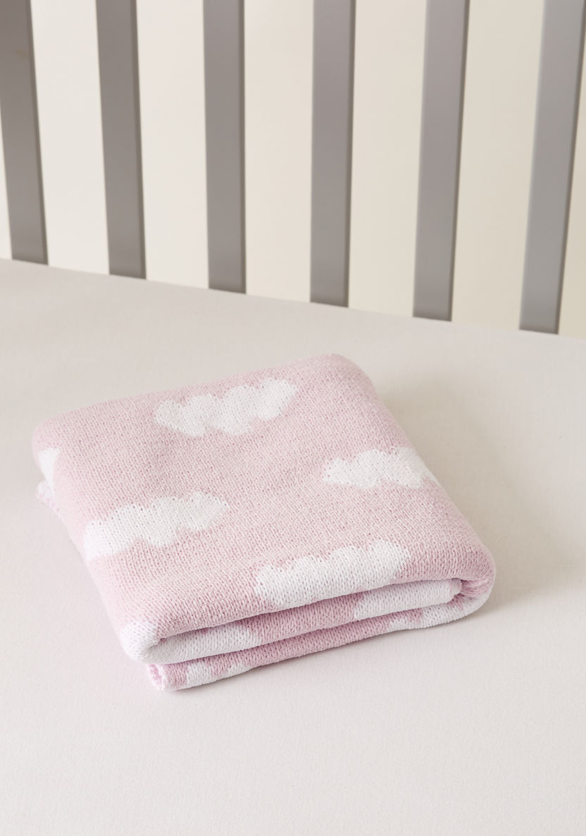 Juniors All-Over Cloud Print Blanket - 76 x 100 cms-Blankets and Throws-image-3