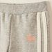 Juniors Logo Print Pyjamas with Elasticated Waistband and Side Panel Detail-Pyjama Sets-thumbnail-1