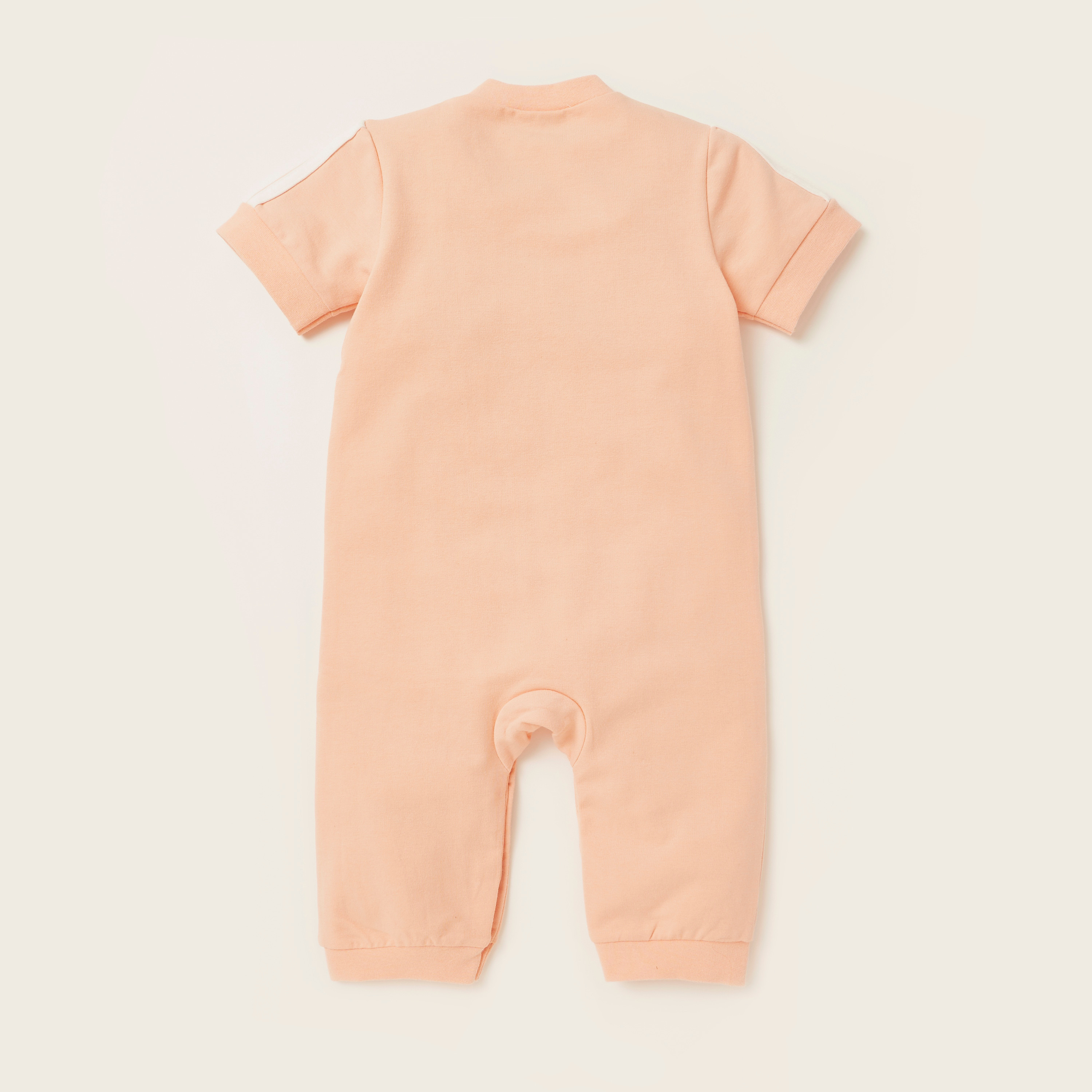 Juniors Printed Romper with Short Sleeves-baby-boys-clothing-winterwear-rompers-image-4