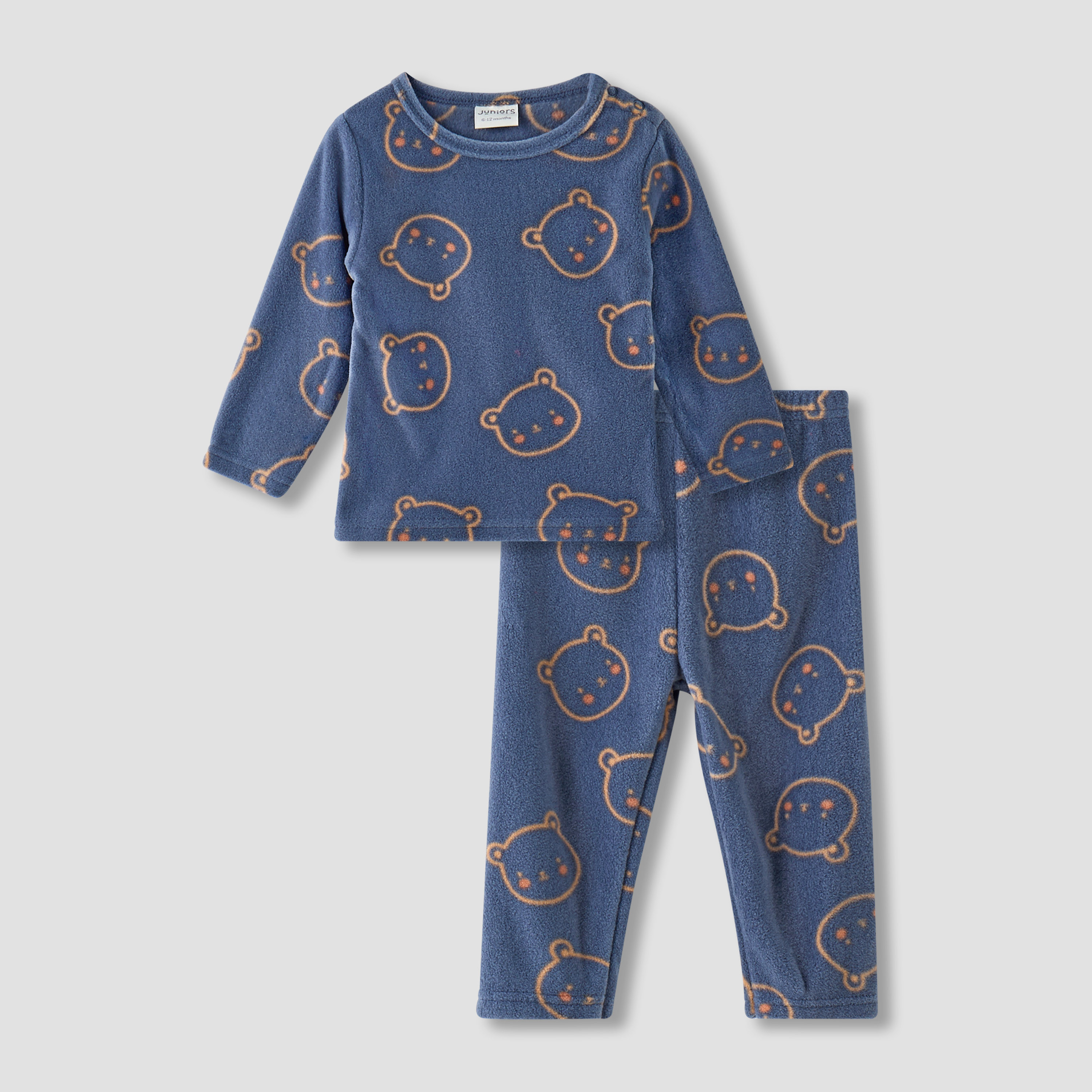 طقم بنطلون بيجاما وتيشيرت بطبعات من جونيورز-baby-boys-clothing-nightwear-pyjamasets-image-1