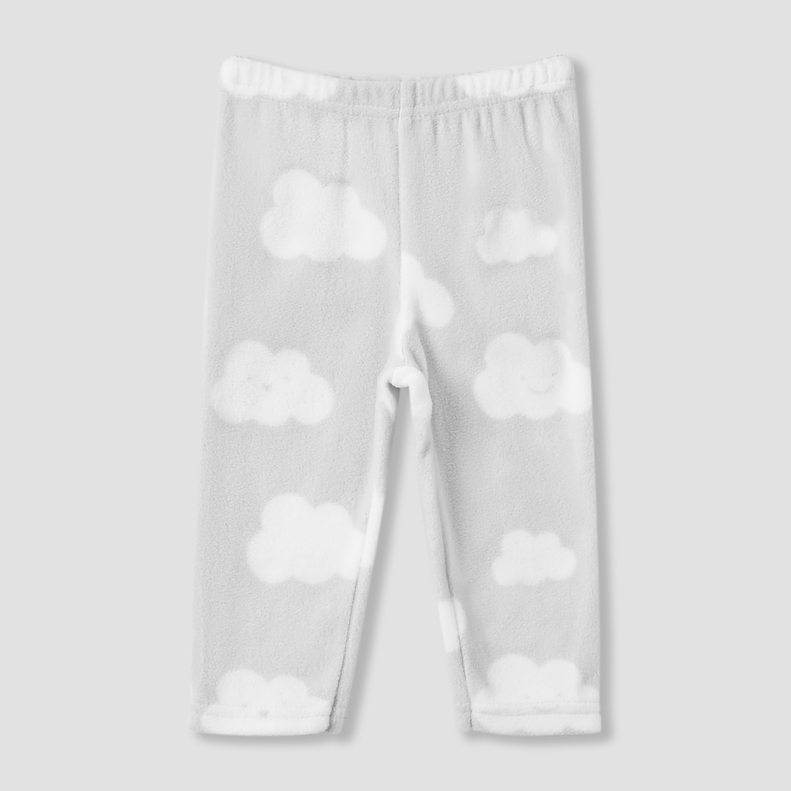 Juniors All-Over Cloud Print Long Sleeves T-shirt and Elasticated Pyjama Set-baby-boys-clothing-nightwear-pyjamasets-image-3