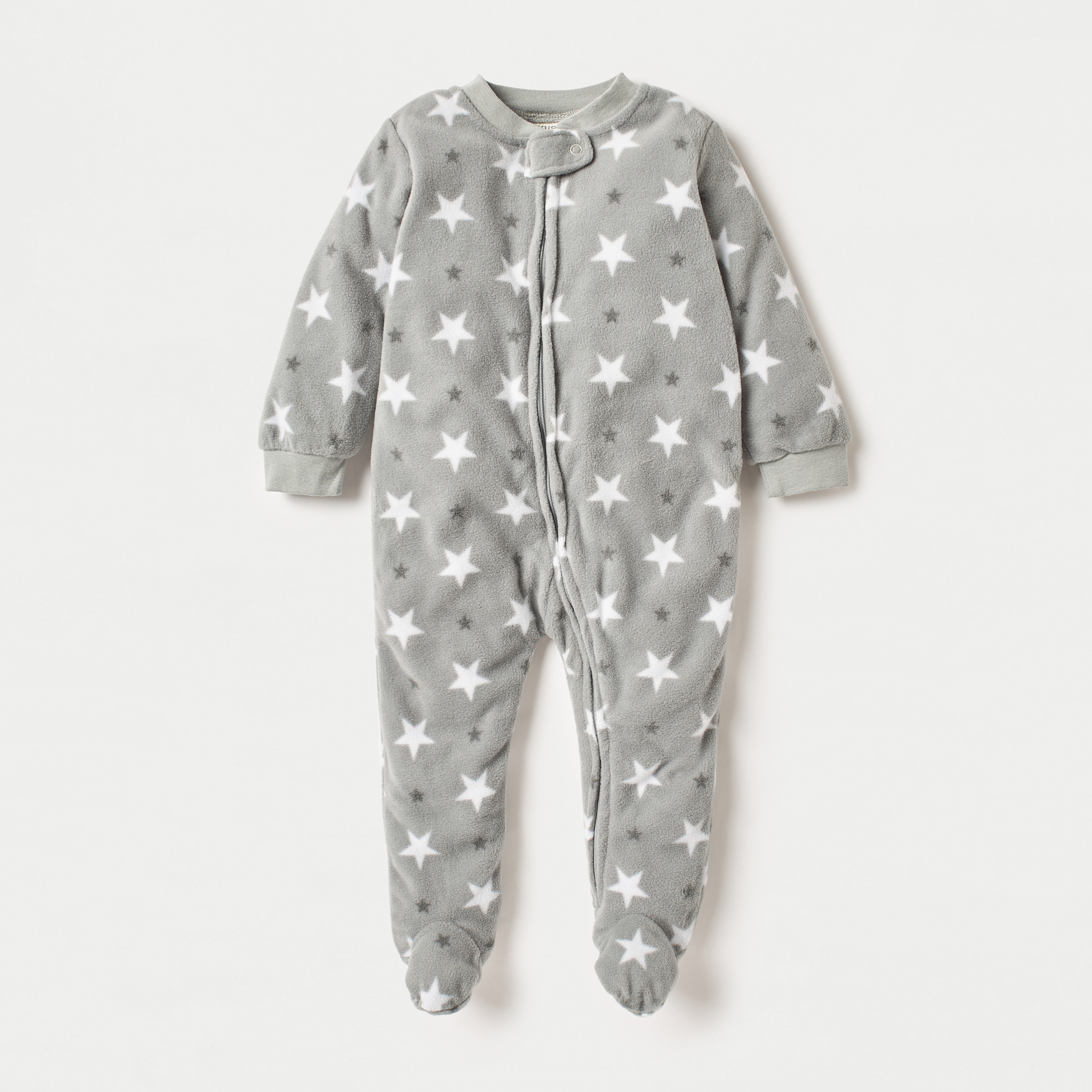 Fleece baby sleepsuit best sale