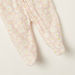 Juniors All-Over Floral Print Closed Feet Sleepsuit with Long Sleeves-Sleepsuits-thumbnail-2