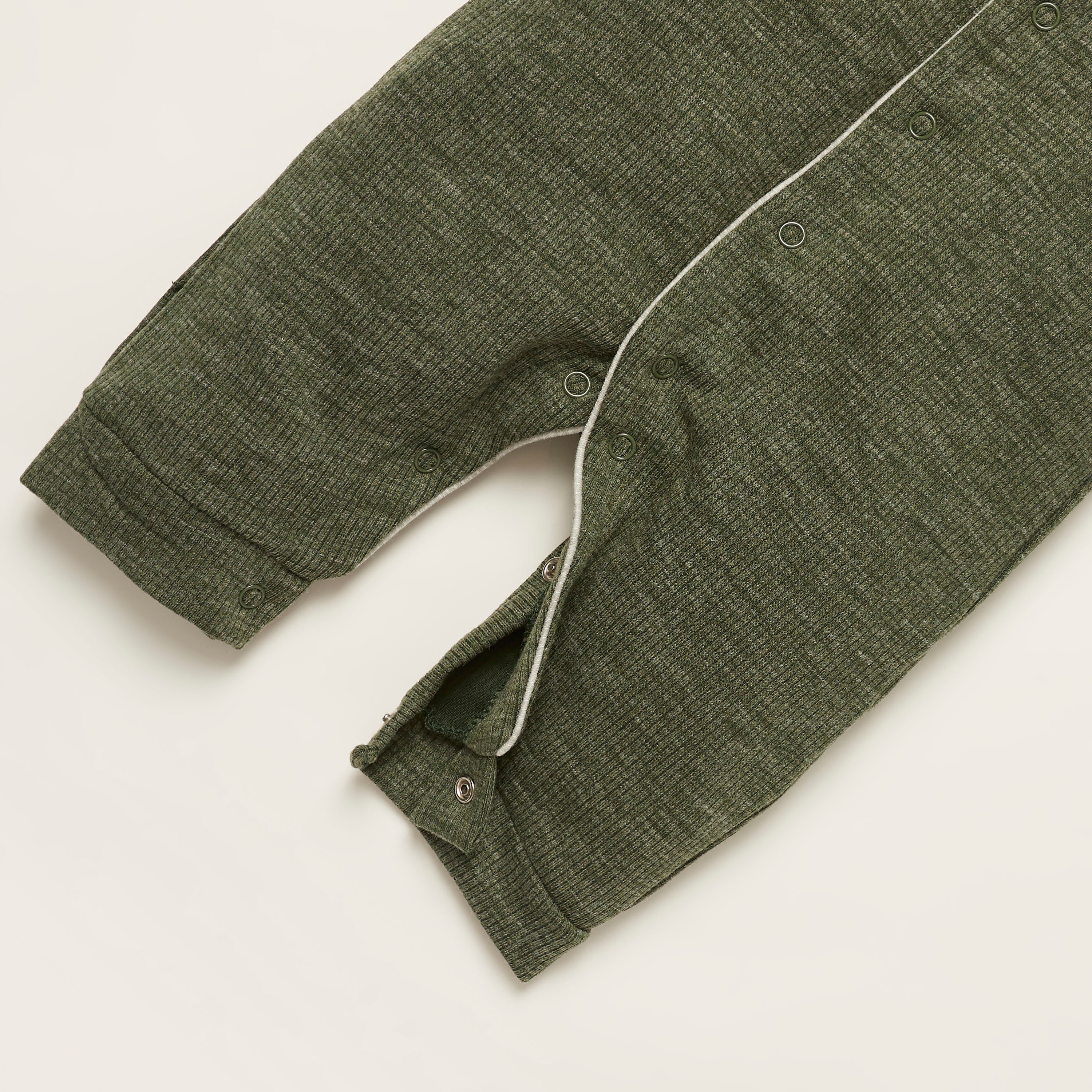 Juniors Textured Sleepsuit with Long Sleeves-baby-boys-clothing-winterwear-sleepsuits-image-3