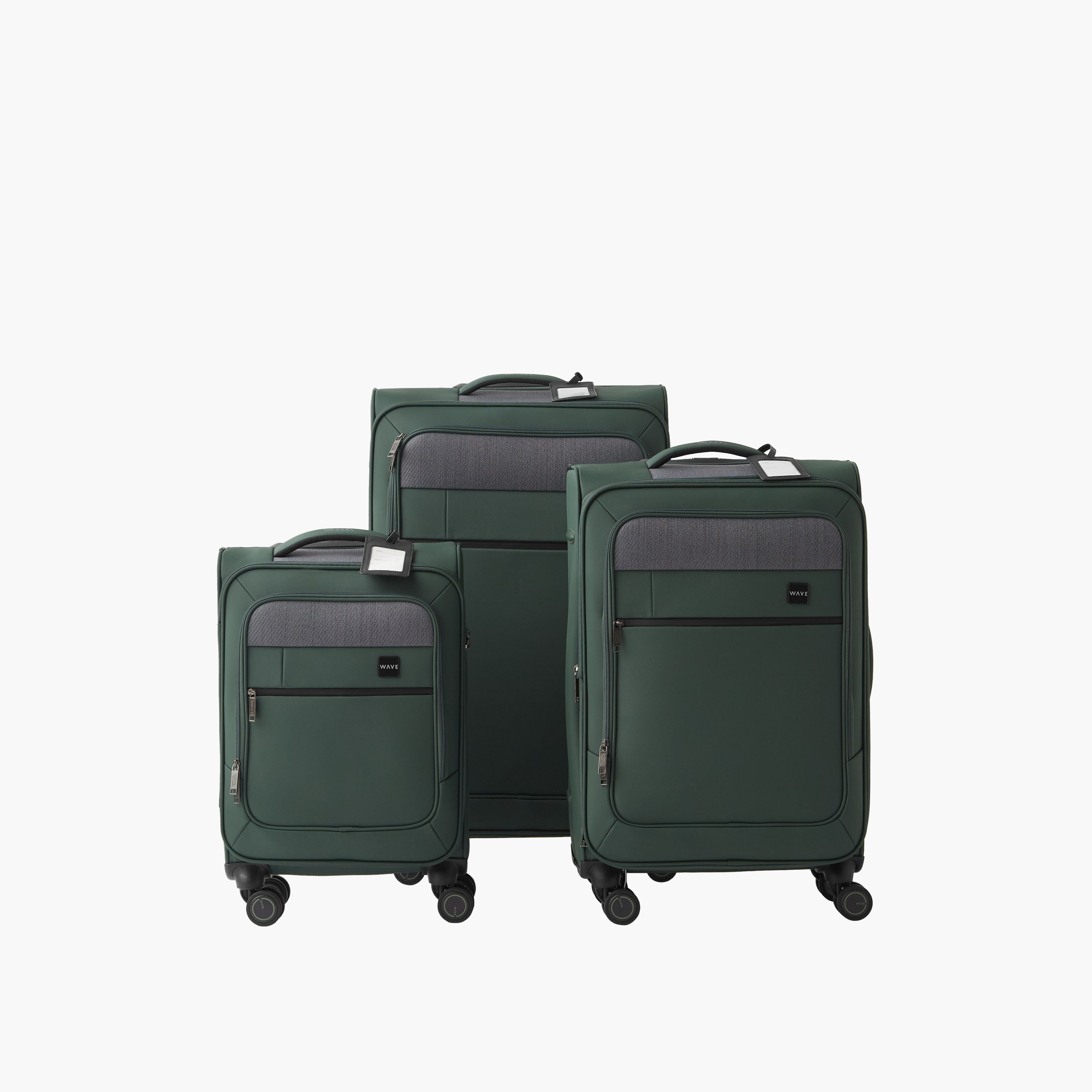 شنطة ترولي ناعمة قوالب ملونة بمقبض قابل للسحب من ويف - شنطة شحن 24 بوصة-travel-luggagesandbags-luggage-image-9