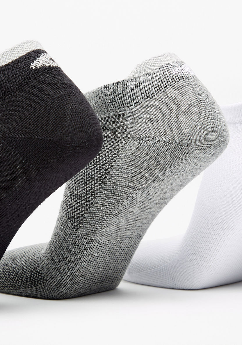 Dash Textured Ankle Length Sports Socks - Set of 5-Men%27s Socks-image-3