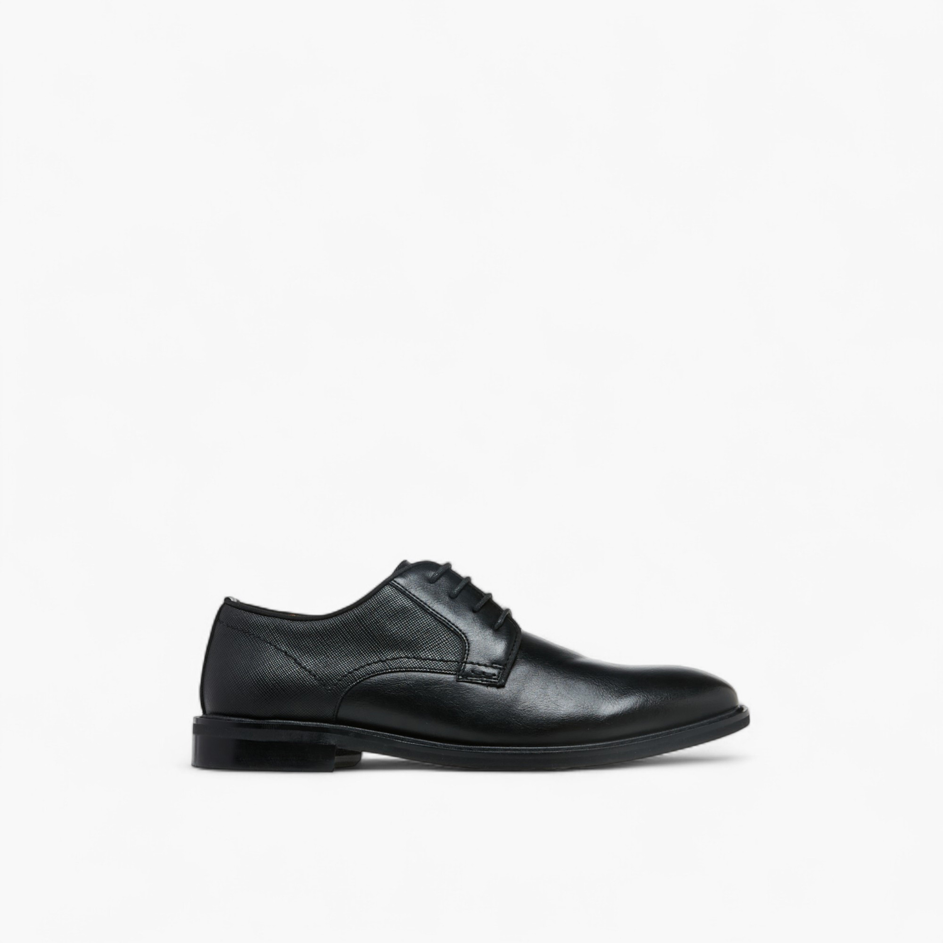 Duchini Men's Solid Lace-Up Derby Shoes-men-shoes-formalshoes-image-3