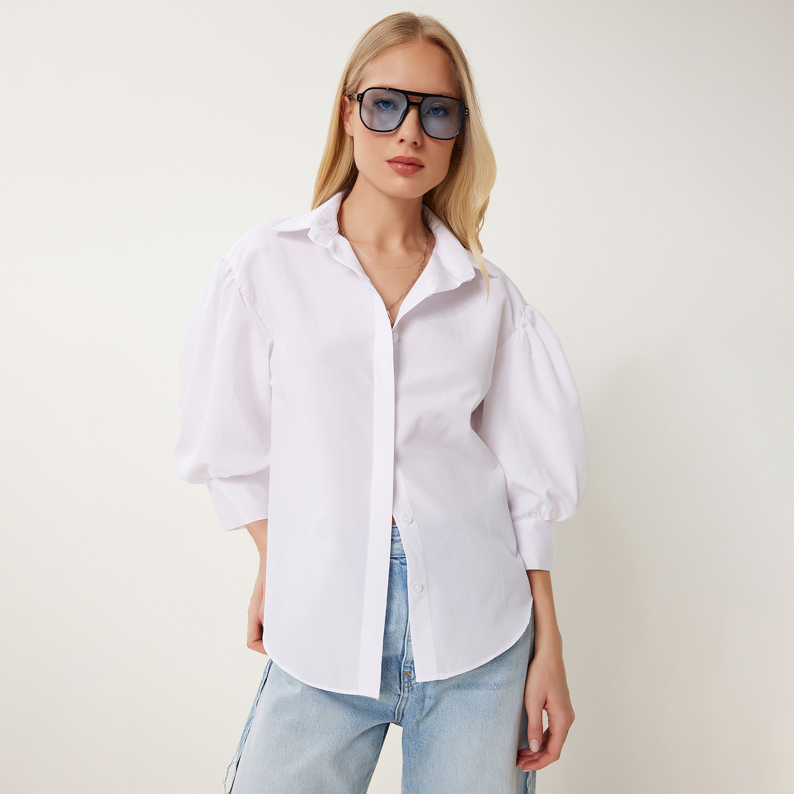 قميص نسائي ذو ياقة إسطنبول من إسطنبول-women-clothing-shirtsandblouses-shirts-image-8