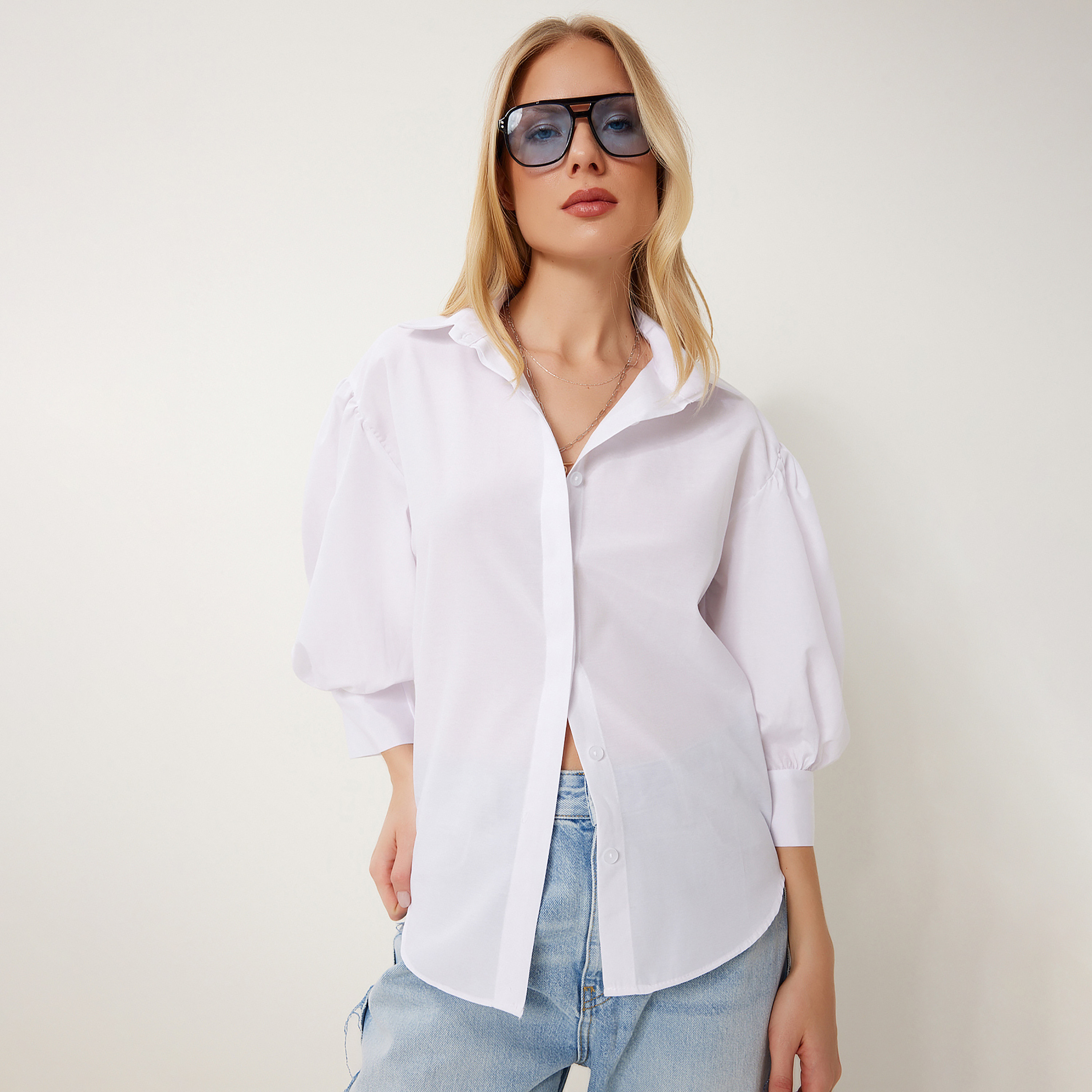 قميص نسائي ذو ياقة إسطنبول من إسطنبول-women-clothing-shirtsandblouses-shirts-image-9