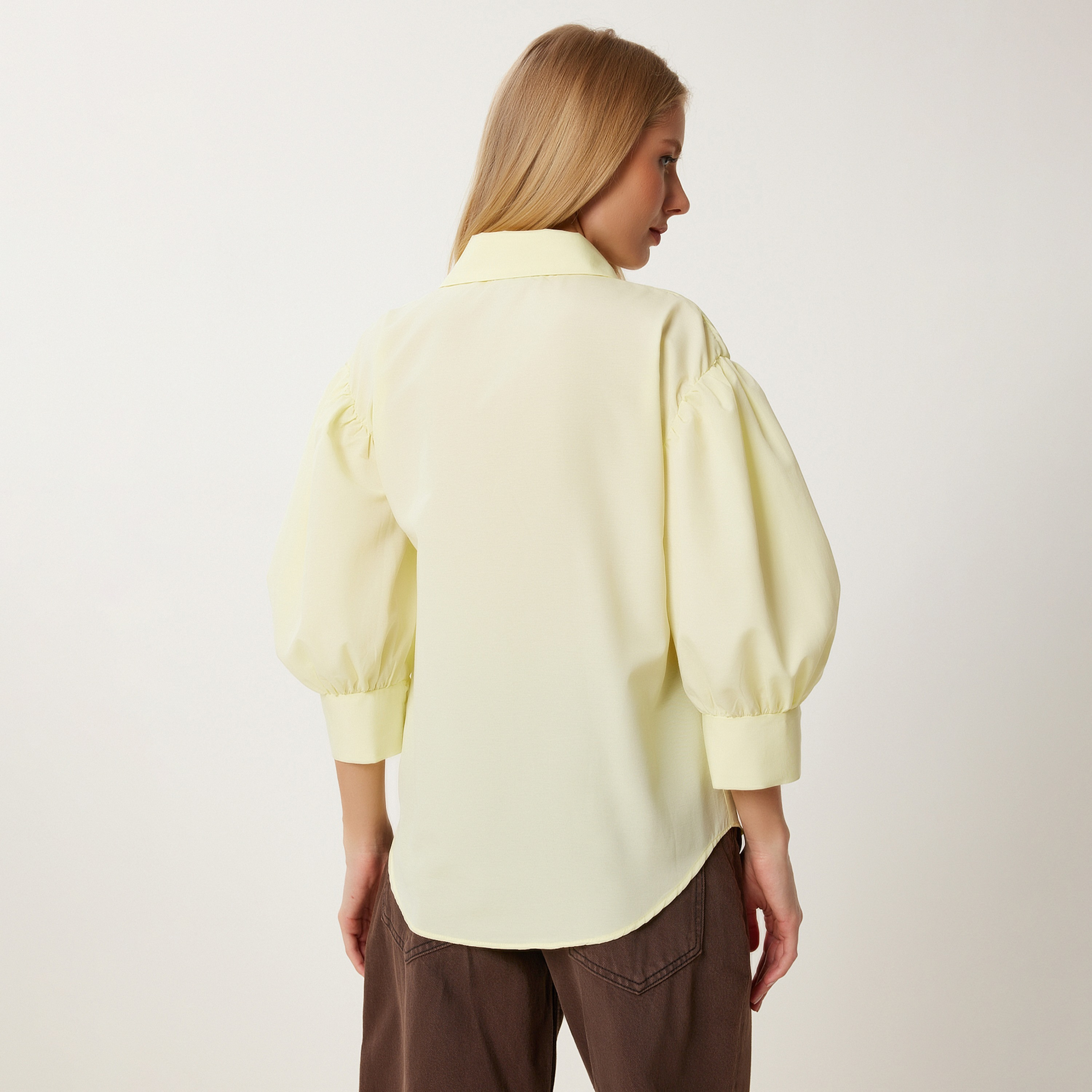 Happiness Istanbul Collared Women's Shirt-women-clothing-shirtsandblouses-shirts-image-3