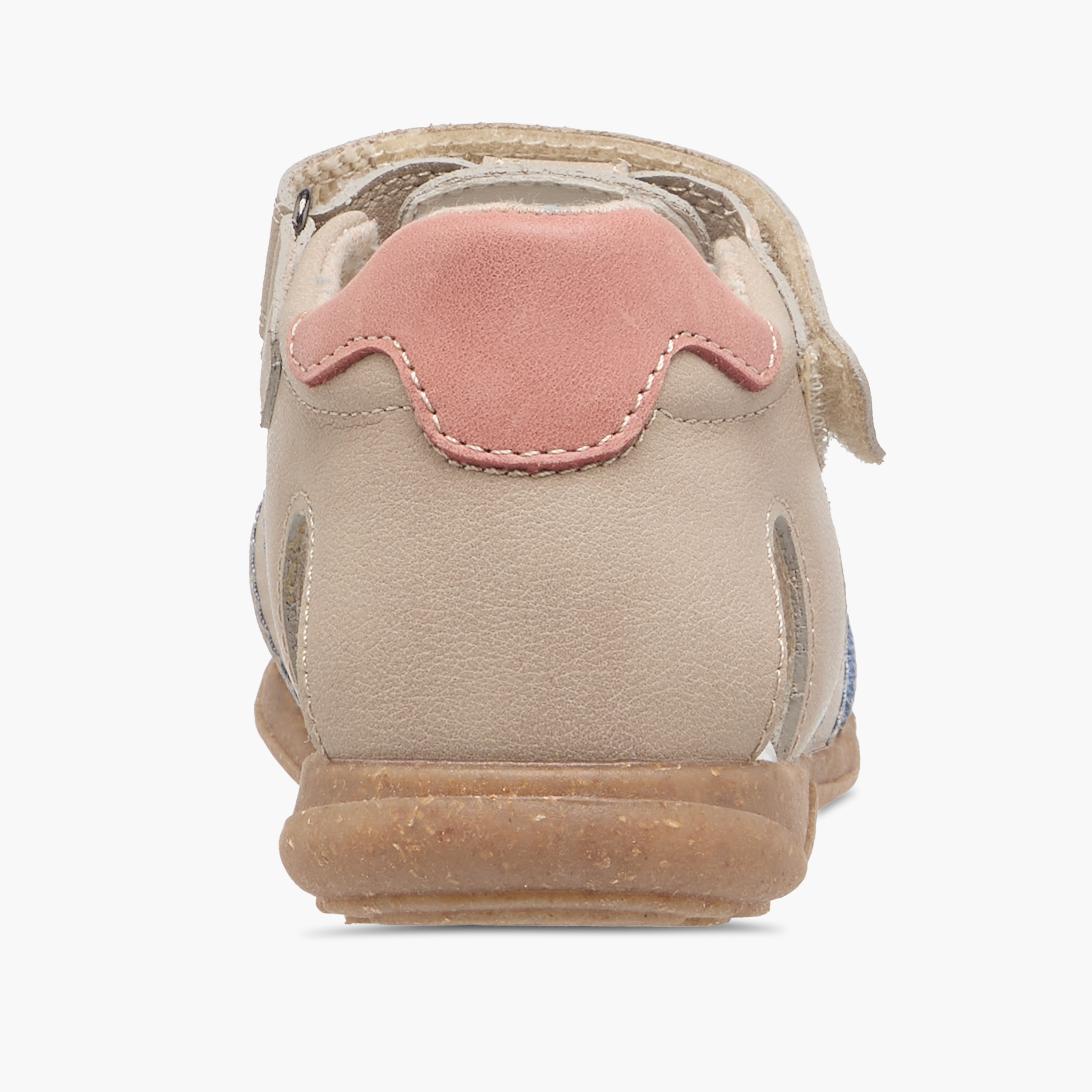 Juniors Panelled Sandals with Hook and Loop Closure-boys-shoes-sandals-image-4