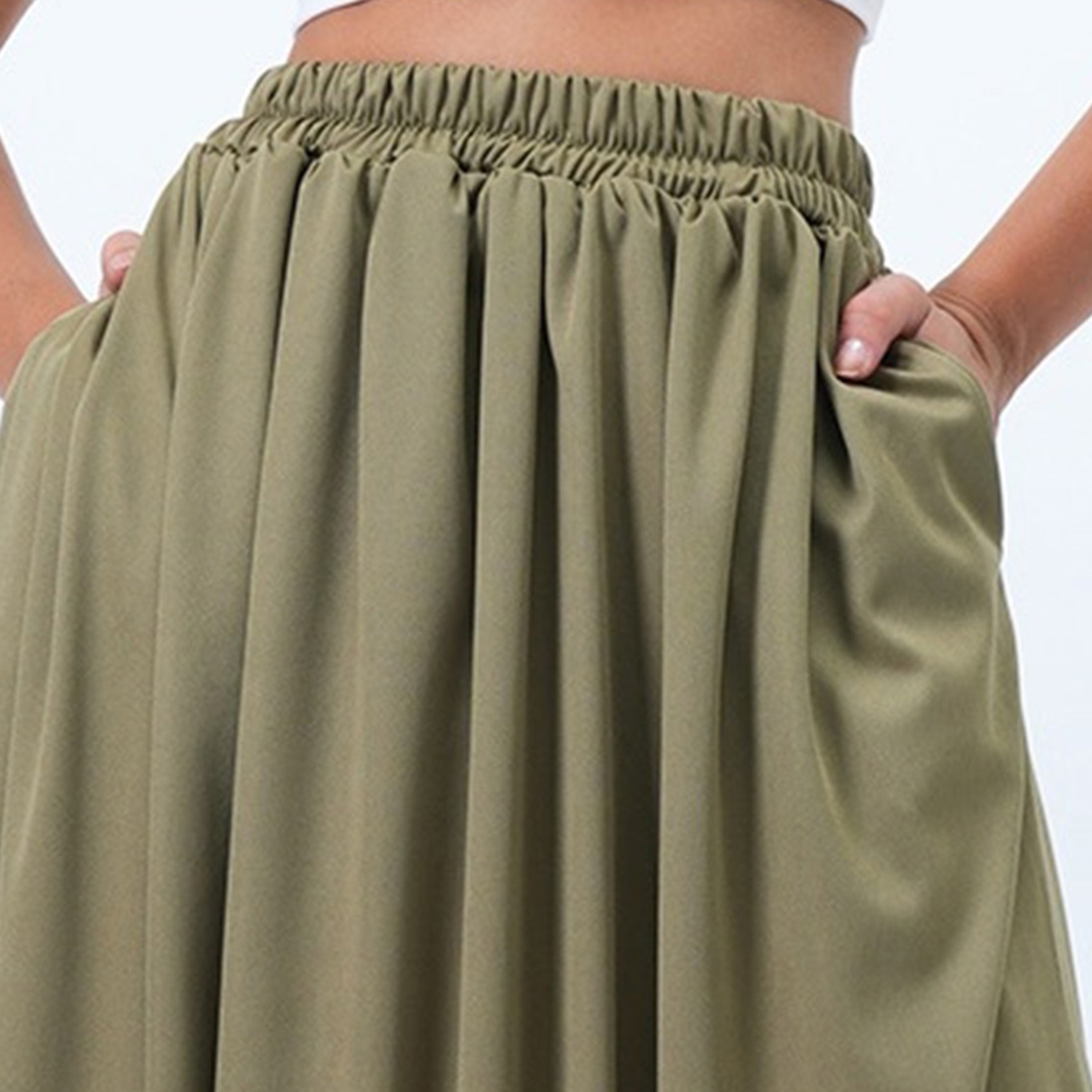تريند ألاجاتي ستايل تنورة ميدي نسائية منفوخة ومتسعة-women-clothing-bottoms-skirts-image-3