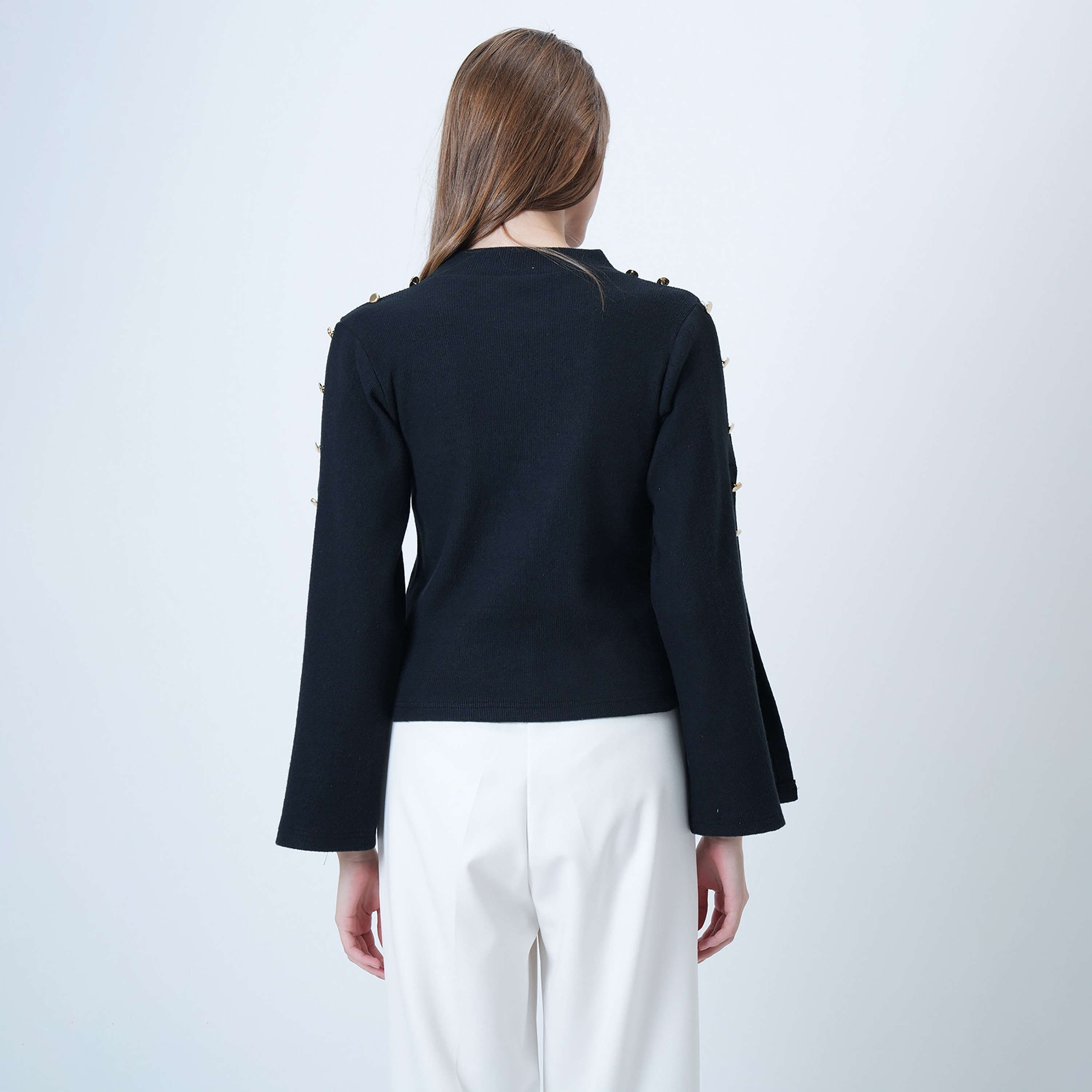 تريند ألاجاتي ستايل توب نسائي أسود بأضلاع وأكمام متسعة-women-clothing-shirtsandblouses-blouses-image-4