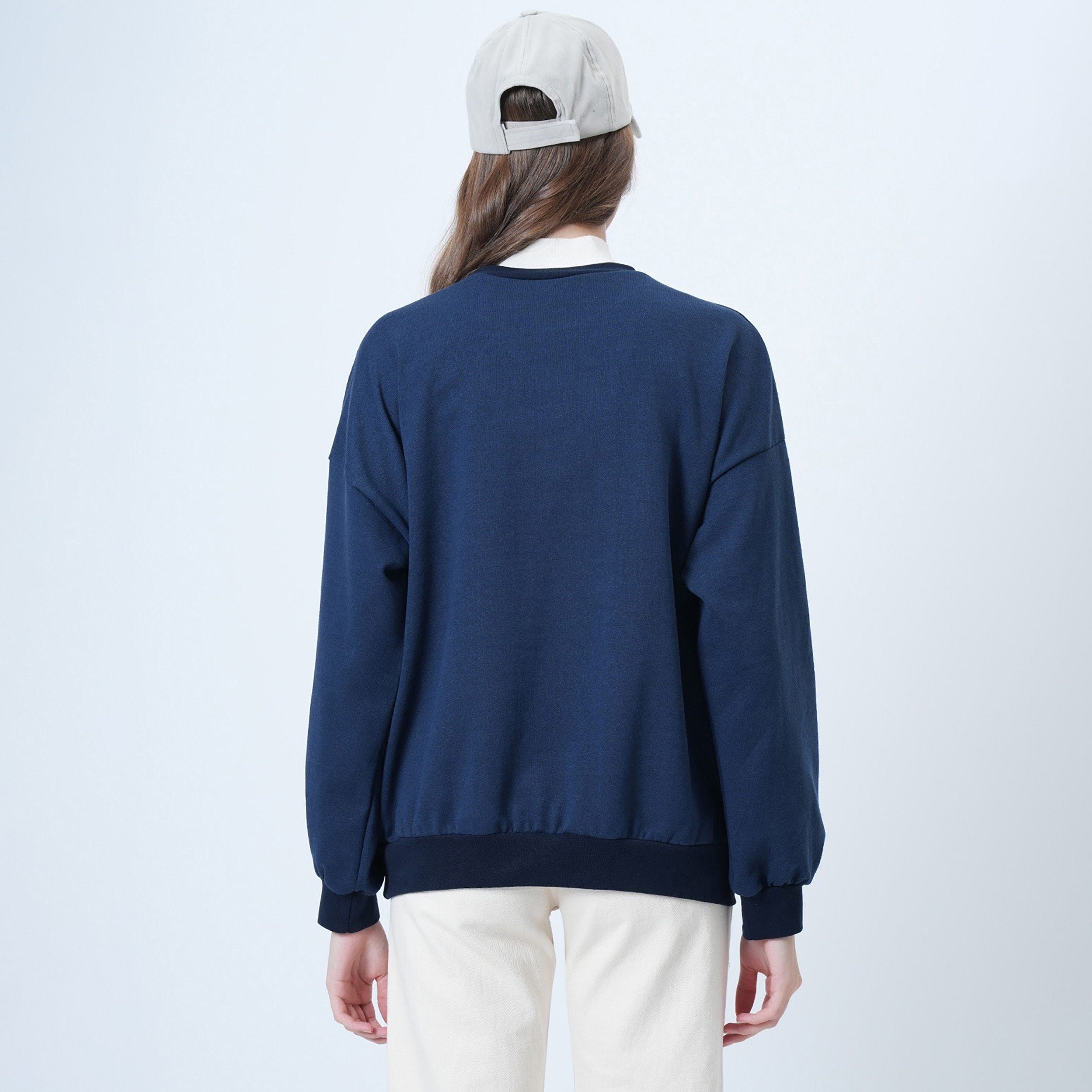 تريند ألاجاتي ستايل سويت شيرت نسائي بطبعات جرافيك وأكمام ساقطة-women-clothing-hoodiesandsweatshirts-sweatshirts-image-3