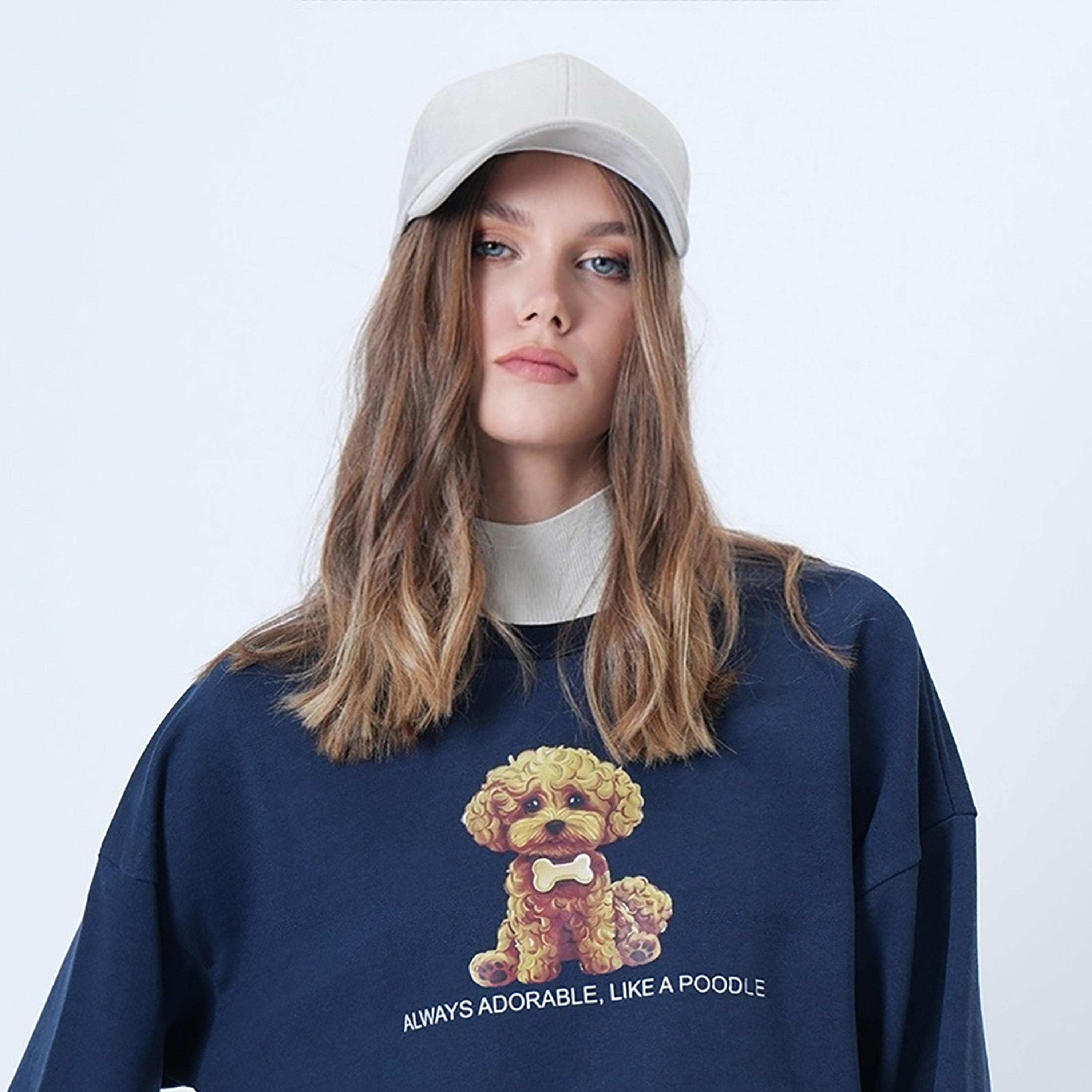تريند ألاجاتي ستايل سويت شيرت نسائي بطبعات جرافيك وأكمام ساقطة-women-clothing-hoodiesandsweatshirts-sweatshirts-image-4