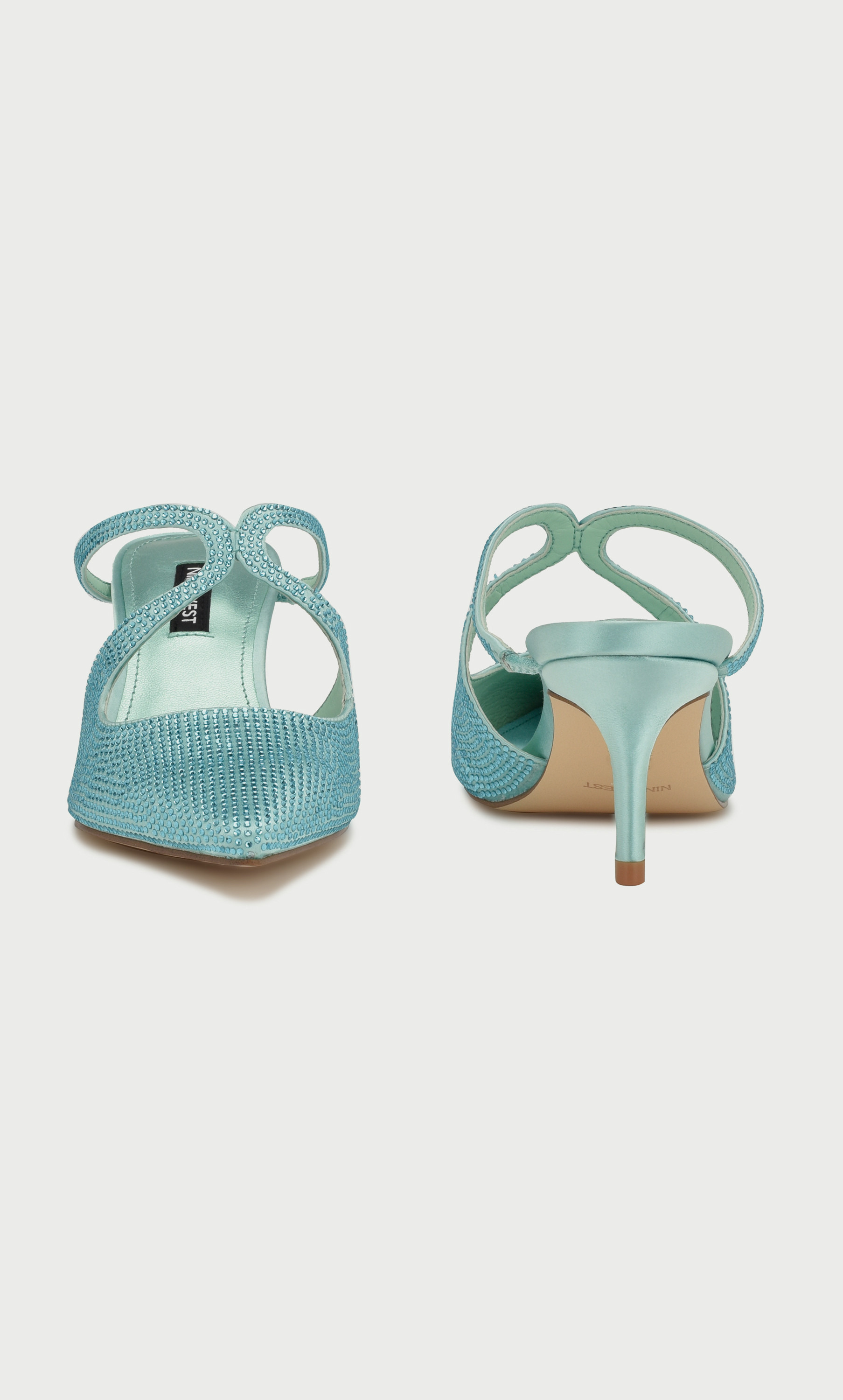 حذاء مضخات للنساء بكعب هريرة مزخرفة وبمقدمة مدببة من ناين ويست  wnAROSEH5-women-shoes-heels-image-2