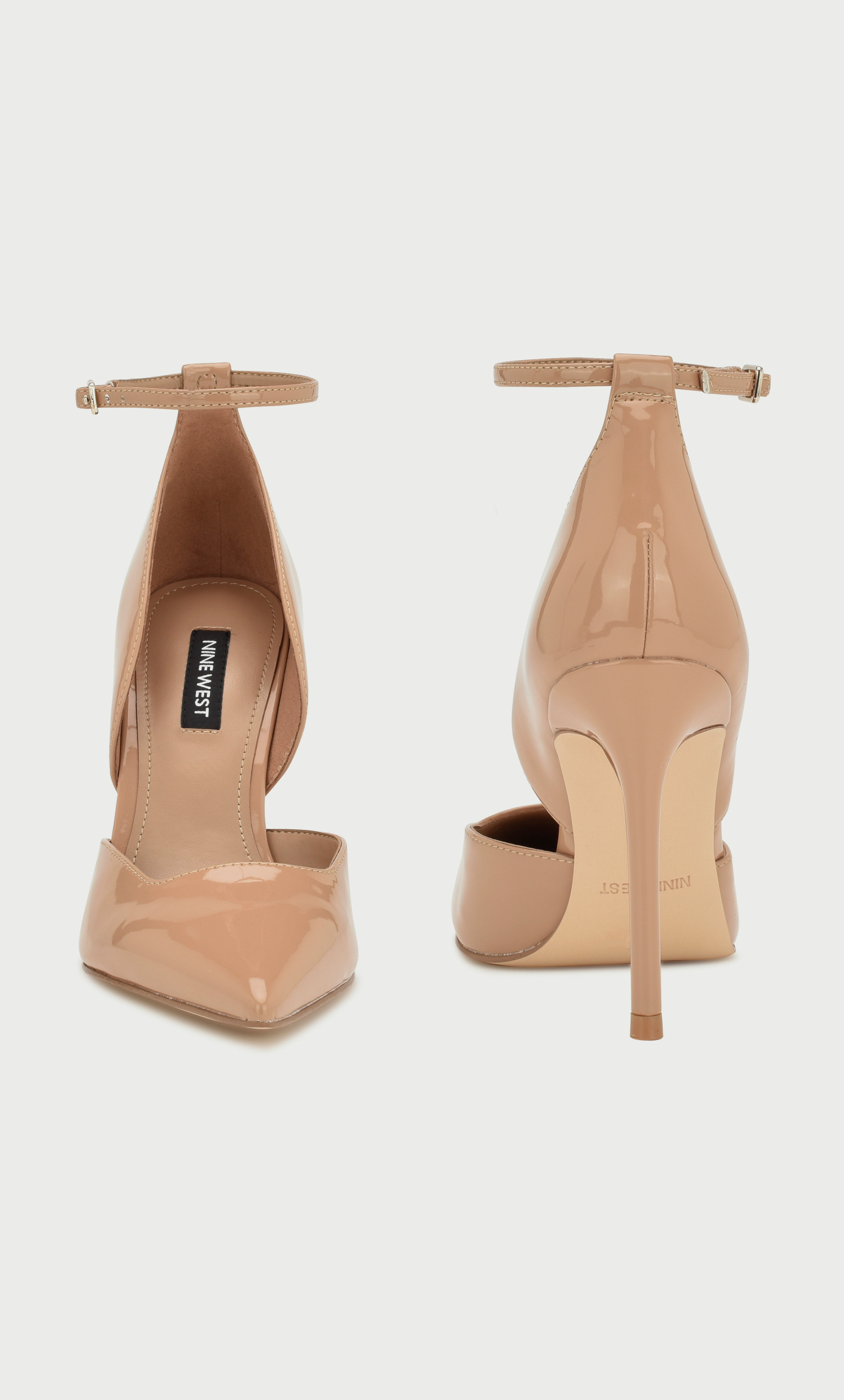 تسع نساء غرب من كعب أورسي كعب عالي مع حزام كاحل مع nFINDA3-women-shoes-heels-image-2