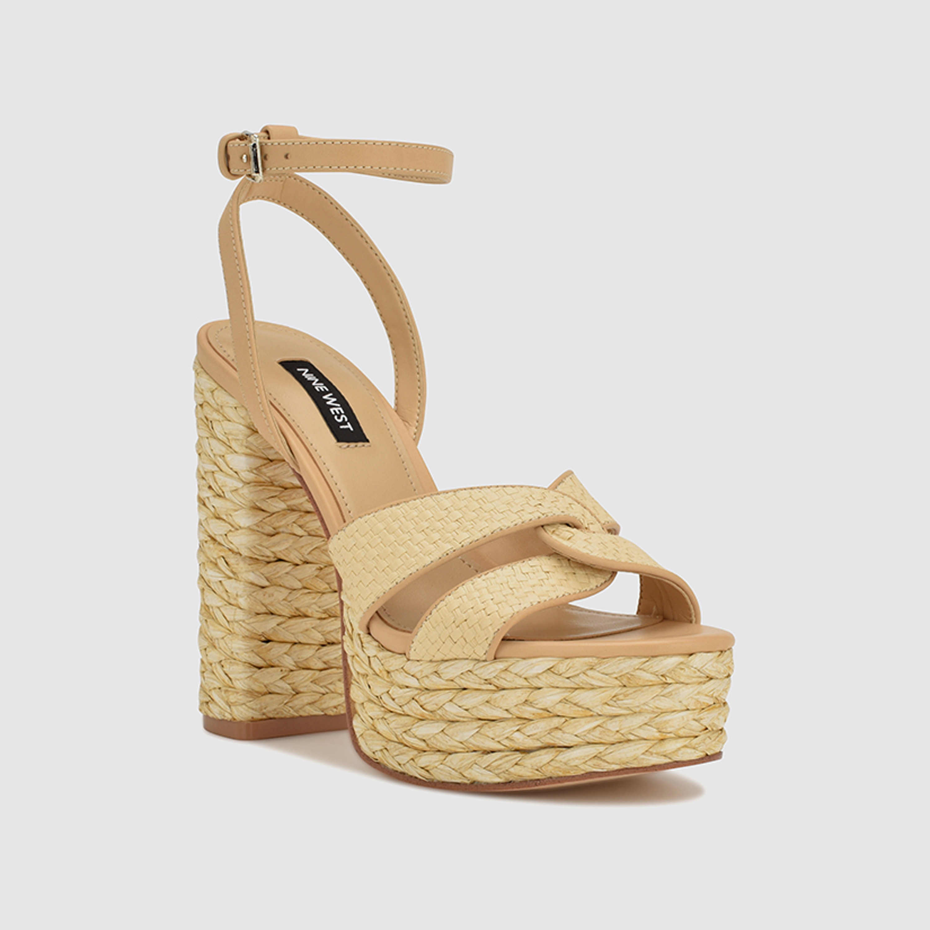 صندل نسائي بكعب عالٍ وحزام للكاحل من ناين ويست | wnHAYYA3-women-shoes-sandals-heeled-image-1