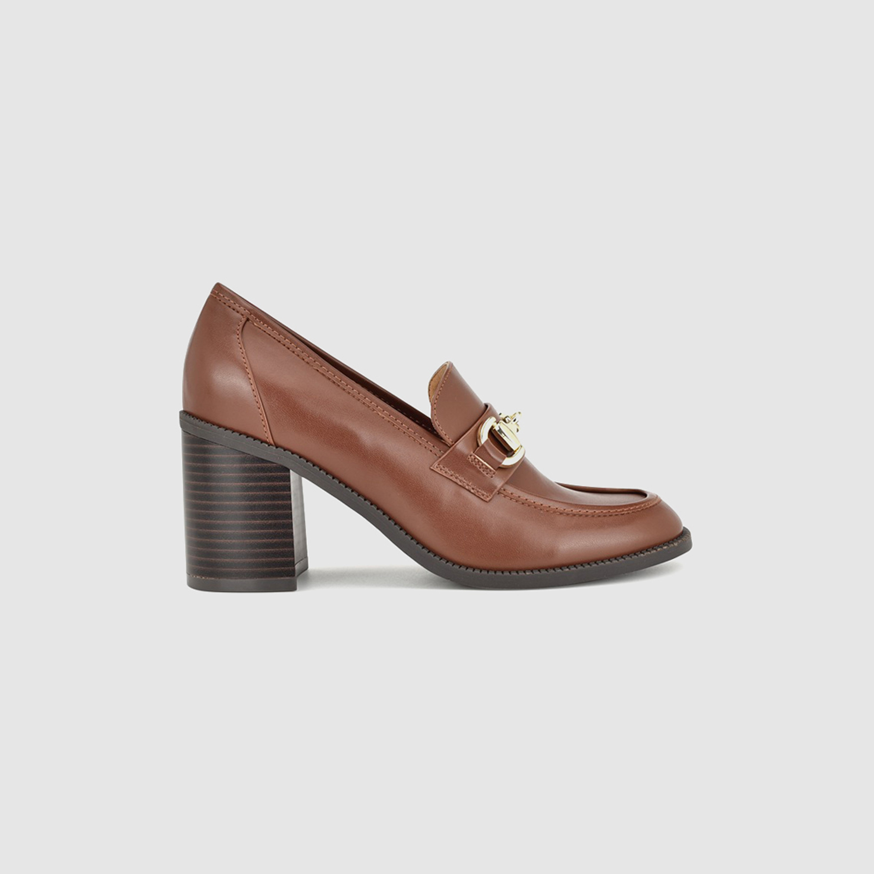 حذاء لوفر نسائي بكعب عريض سهل الارتداء من ناين ويست | wnKOOLO3-women-shoes-loafersandmoccasins-image-2