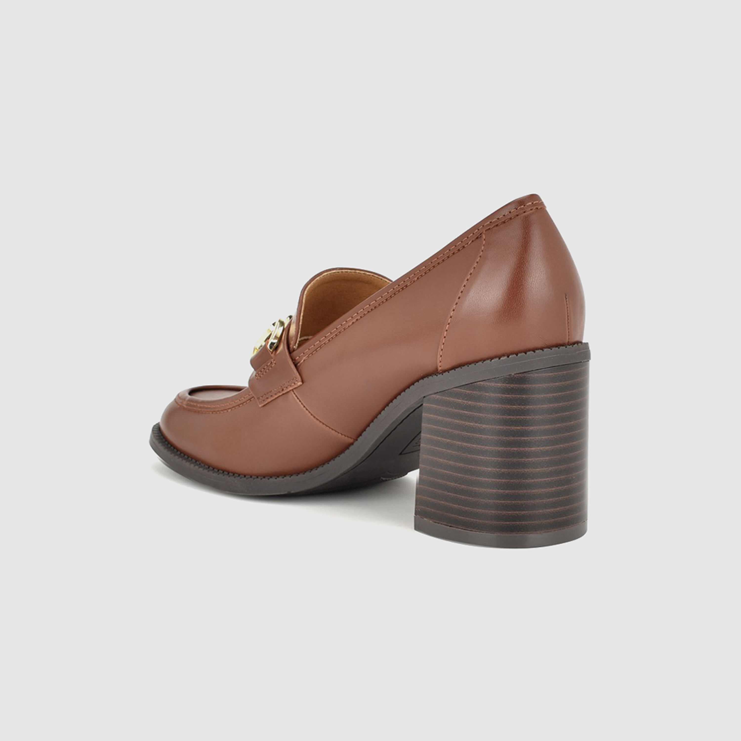 حذاء لوفر نسائي بكعب عريض سهل الارتداء من ناين ويست | wnKOOLO3-women-shoes-loafersandmoccasins-image-3