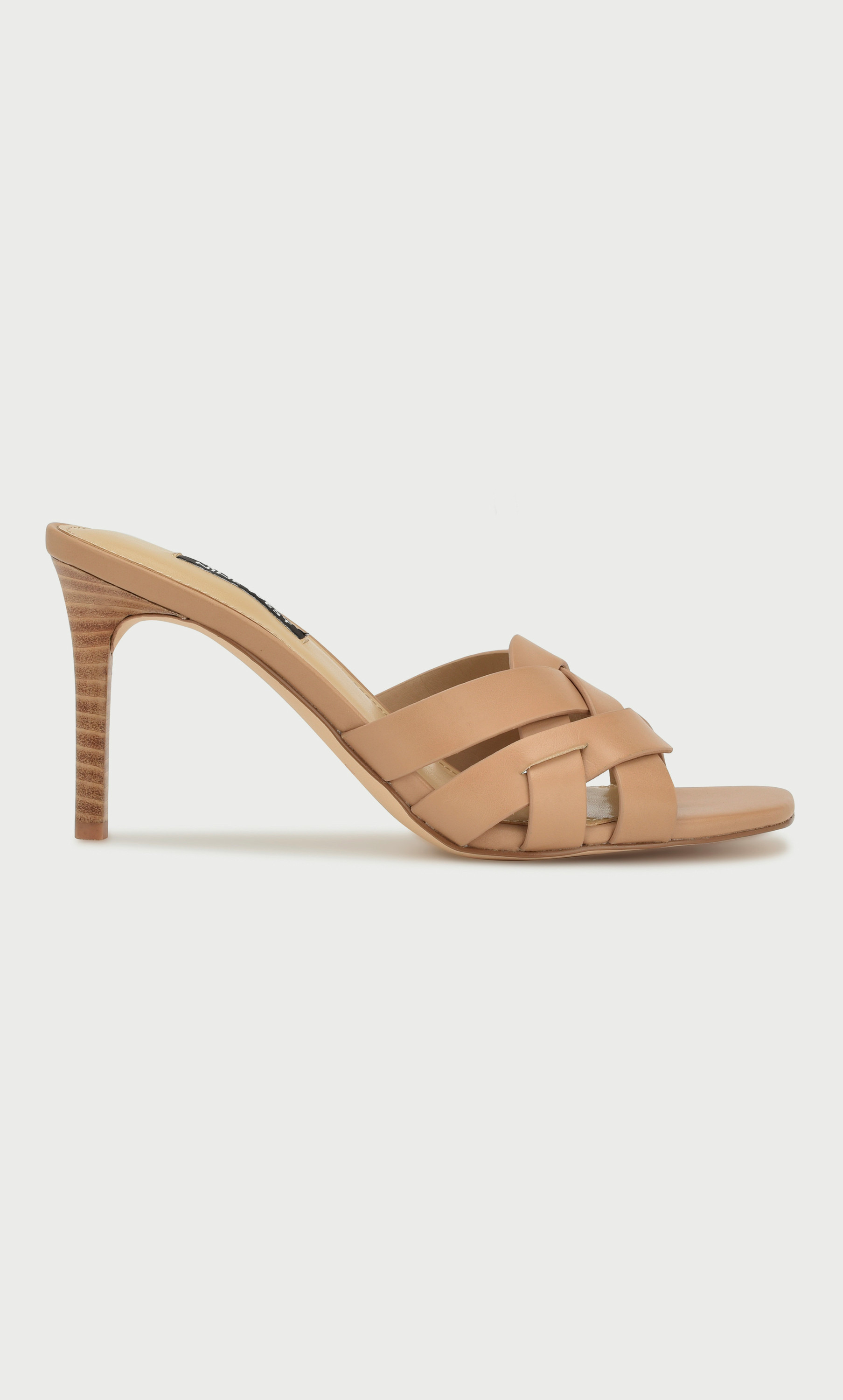 حذاء نسائي بكعب عال ومفتوح بمقدمة مربعة عند الأصابع من ناين ويست  wnLINETTE3-women-shoes-heels-image-3