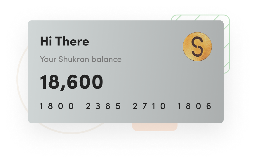 shukran card
